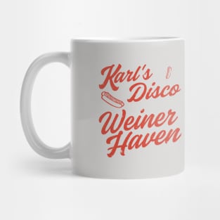 Karl's Disco Weiner Haven Mug